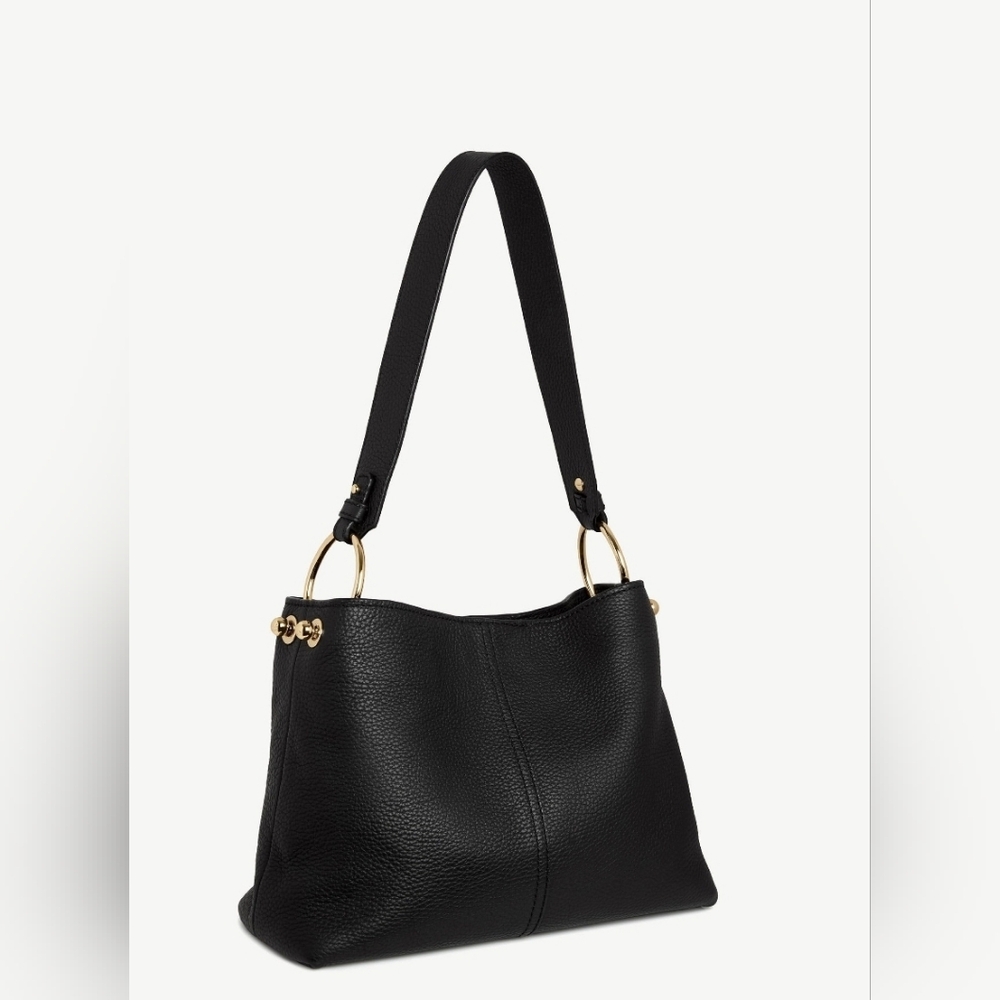 Strathberry Lana Hobo Black Leather Shoulder Bag. Very good condition - Picture 2 of 7